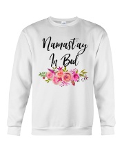 Namast'ay in bed Crewneck Sweatshirt thumbnail