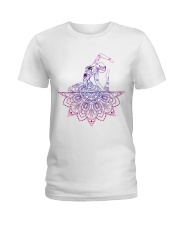 Mandala yoga Ladies T-Shirt front