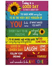 Today is a good day 11x17 Poster front