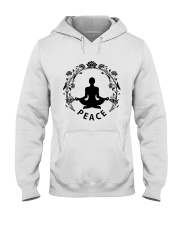 Yoga peace Hooded Sweatshirt thumbnail