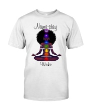 Namastay woke Classic T-Shirt thumbnail