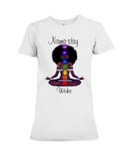 Namastay woke Premium Fit Ladies Tee thumbnail