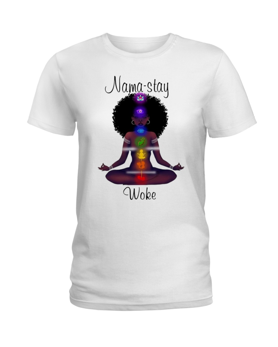 Namastay woke Ladies T-Shirt