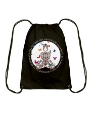 Be kind and full of love Drawstring Bag thumbnail