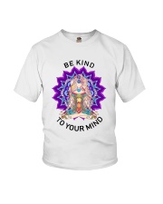 Be kind to your mind Youth T-Shirt thumbnail