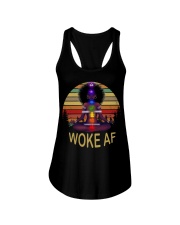 Woke af Ladies Flowy Tank thumbnail