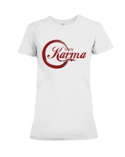 Enjoy karma Premium Fit Ladies Tee thumbnail