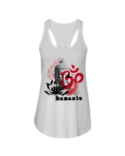 Namaste buddha Ladies Flowy Tank thumbnail