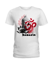Namaste buddha Ladies T-Shirt front