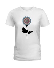 Mandala flower Ladies T-Shirt front
