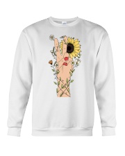 Peace sign Crewneck Sweatshirt thumbnail