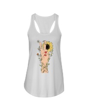 Peace sign Ladies Flowy Tank thumbnail