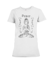 Yoga peace 2 Premium Fit Ladies Tee thumbnail