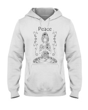 Yoga peace 2 Hooded Sweatshirt thumbnail
