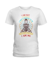 I am not like everyone else Ladies T-Shirt front