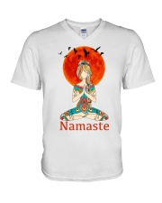 Namaste V-Neck T-Shirt thumbnail
