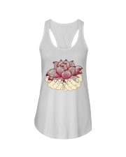 Mandala lotus Ladies Flowy Tank thumbnail