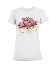 Mandala lotus Premium Fit Ladies Tee thumbnail