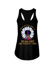 Positive vibes Ladies Flowy Tank thumbnail