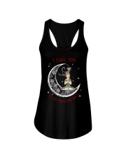 I love you to the moon and back Ladies Flowy Tank thumbnail