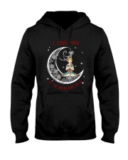I love you to the moon and back Hooded Sweatshirt thumbnail