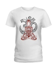 Om Ladies T-Shirt tile