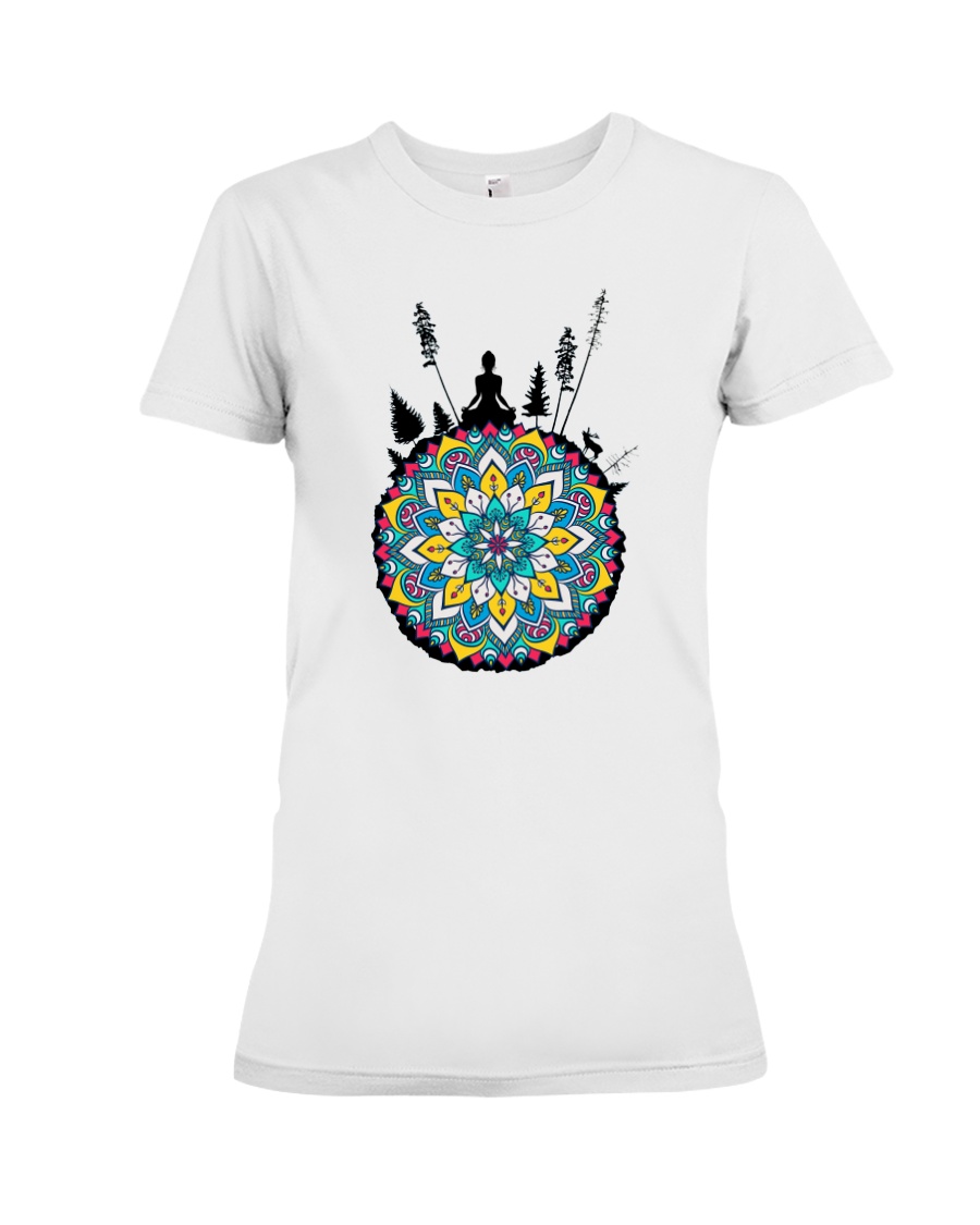 Mandala Premium Fit Ladies Tee