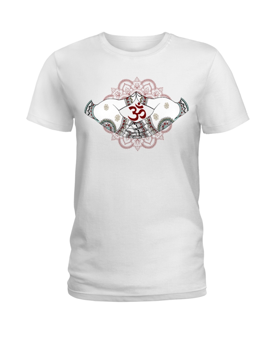 Namaste om Ladies T-Shirt