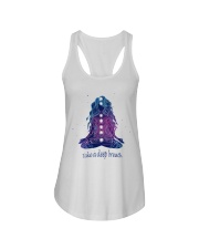 Take a deep breathe Ladies Flowy Tank thumbnail