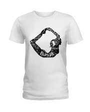 Yoga namaste 08 Ladies T-Shirt front