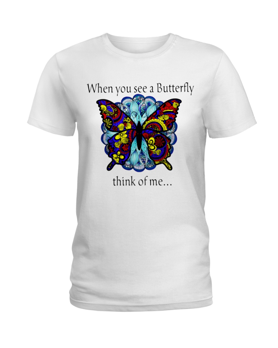 Think of me Ladies T-Shirt