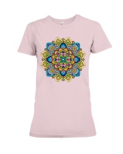 Mandala flower Premium Fit Ladies Tee thumbnail