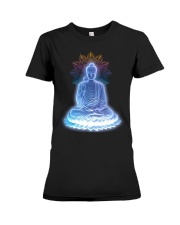 Buddha namaste Premium Fit Ladies Tee thumbnail