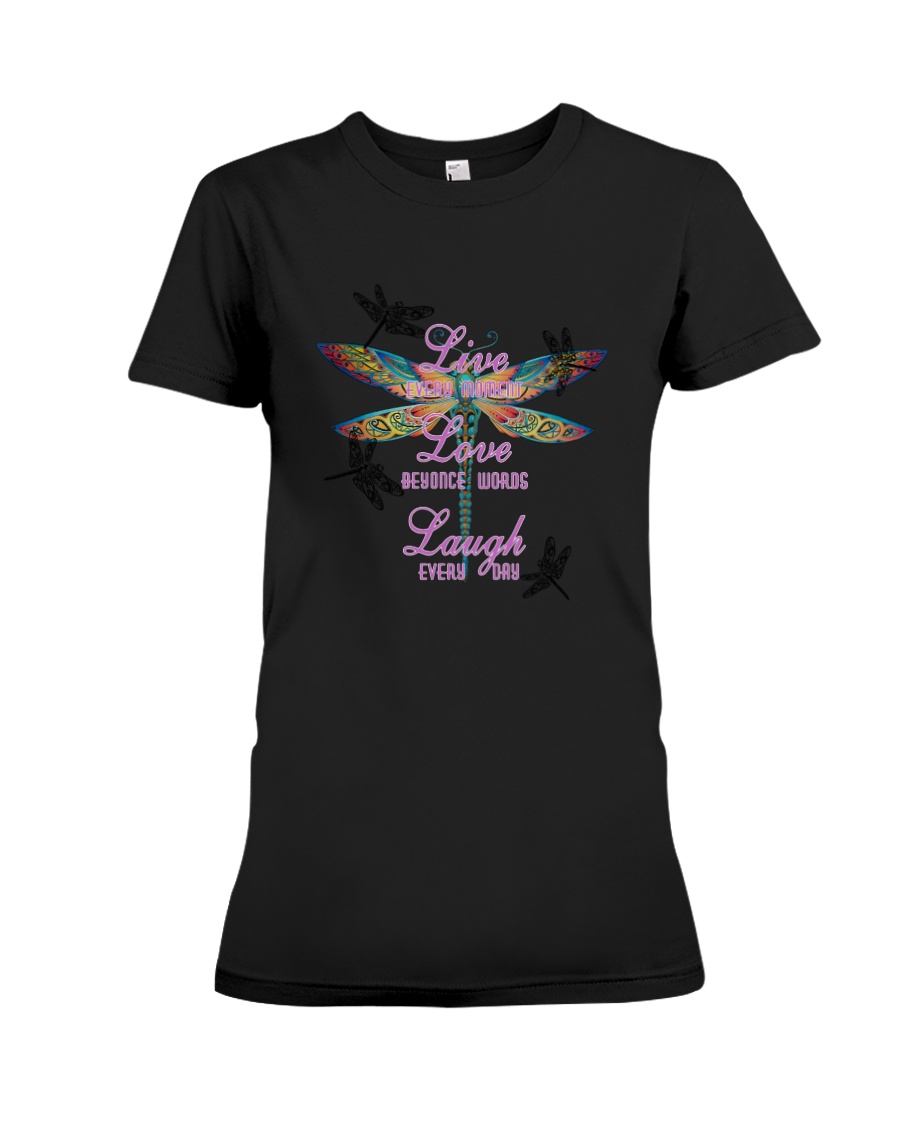 Live every moment Premium Fit Ladies Tee
