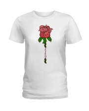 Rose namaste Ladies T-Shirt front