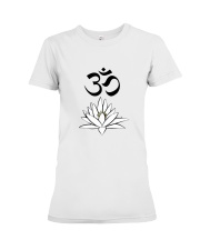 Yoga om Premium Fit Ladies Tee thumbnail