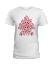 Namaste mandala Ladies T-Shirt front