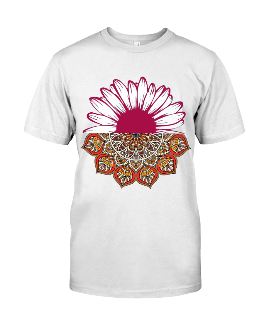 Mandala Flower Premium Fit Mens Tee