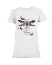 Live every moment Premium Fit Ladies Tee front