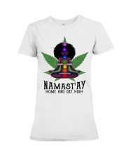 Namastay home and get hight Premium Fit Ladies Tee thumbnail