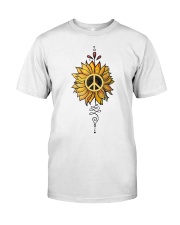 Sunflower peace Classic T-Shirt front