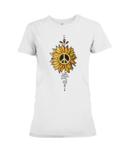 Sunflower peace Premium Fit Ladies Tee thumbnail