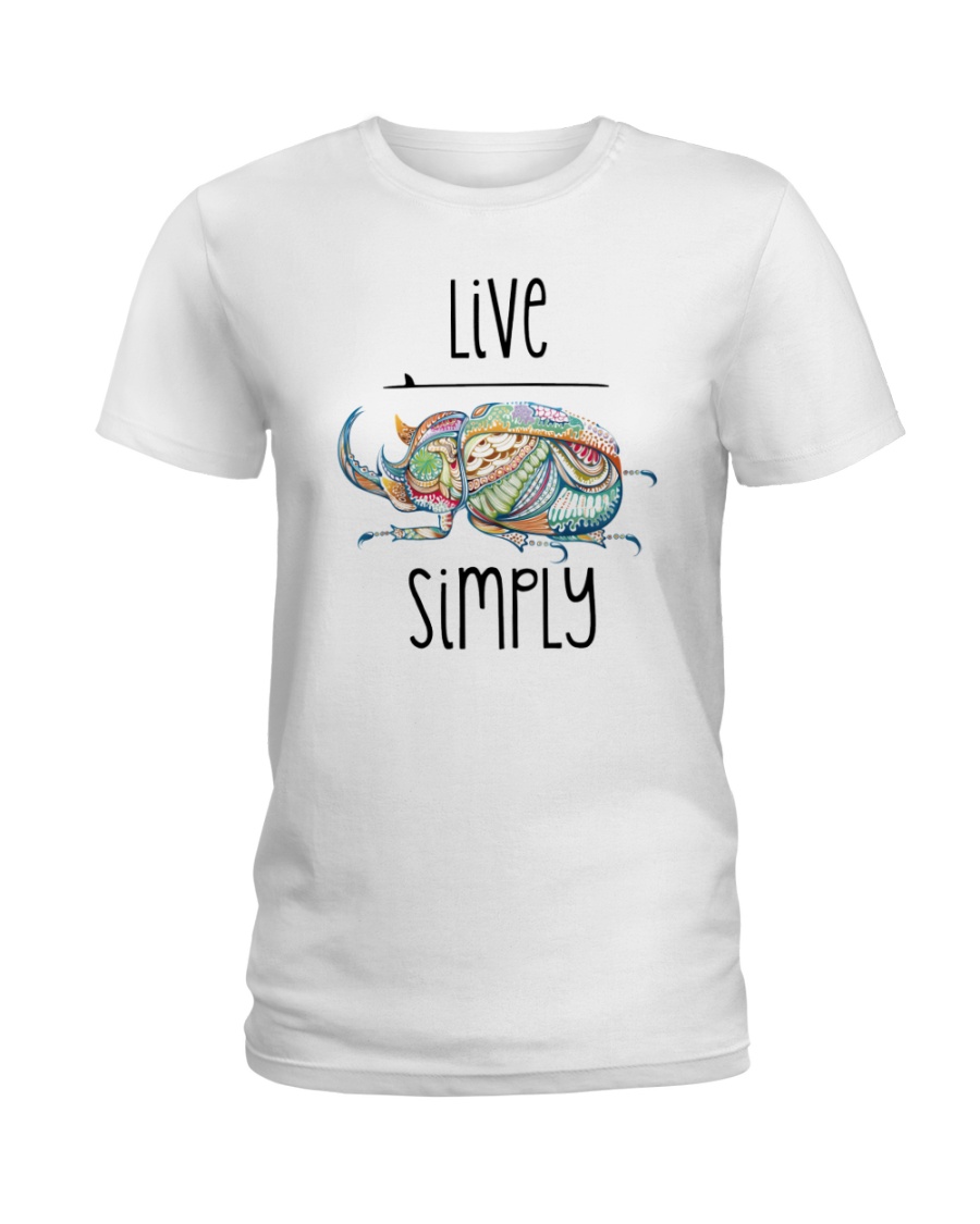 Live Simple Ladies T-Shirt