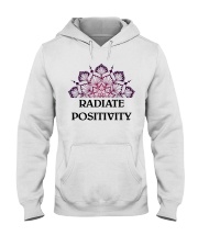 Radiate positivity Hooded Sweatshirt thumbnail