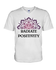 Radiate positivity V-Neck T-Shirt thumbnail