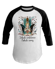 Inhale confidence Baseball Tee thumbnail