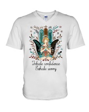 Inhale confidence V-Neck T-Shirt thumbnail