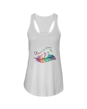 Dare to dream Ladies Flowy Tank thumbnail