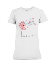 Make a wish Premium Fit Ladies Tee front