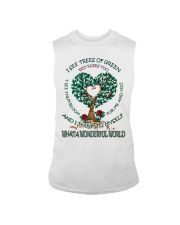 What a wonderful world Sleeveless Tee thumbnail